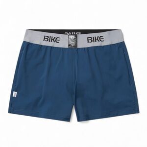 NWT BIKE Athletic Jock Shorts Navy Blue Men's Size Large